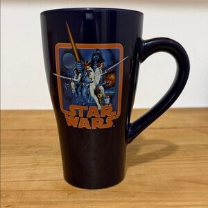 Star Wars Dark Blue Mug with Iconic Characters